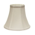thumbnail image 1 of 16" Snow Premium Bell No Slub Lampshade, 1 of 8