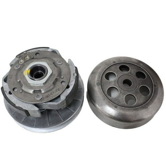 16 Spline 6.1" Bell Clutch Assembly Kit Compatible with Yamaha Linhai 250cc 260cc 300cc Scooters YP Majesty VOG Manco Talon Go Karts
