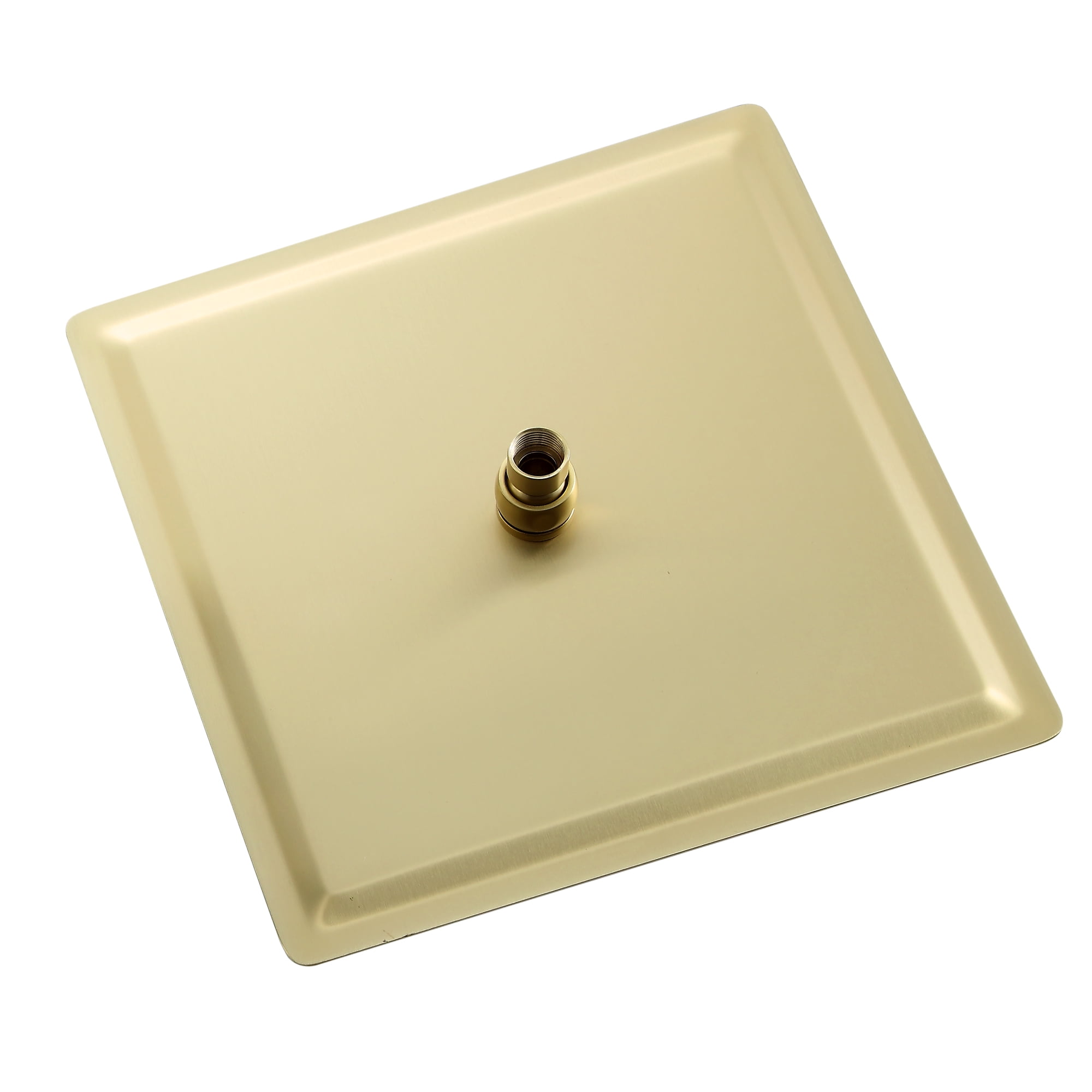 16" Square Rainfall Shower Head,Wall/Ceiling Mounted,Gold,Gold Stainless Steel Bath Faucets Bathroom Accessories