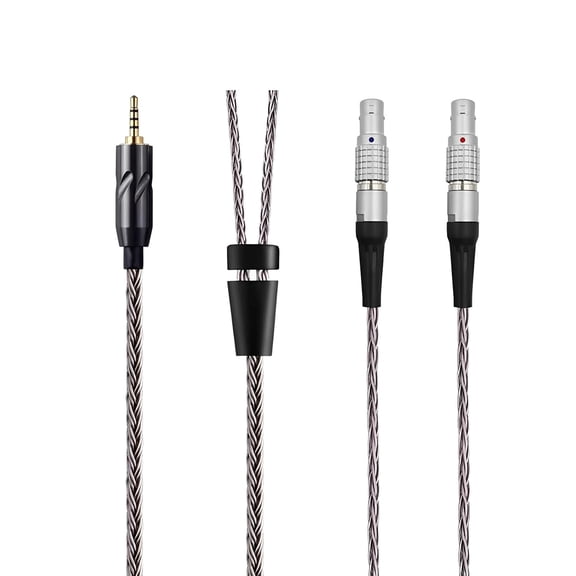 16-Strand 4.4mm 3.5mm 2.5mm 6.35mm 6N OCC Balanced Cable 4.6ft Compatible with Focal Utopia Focal New Utopia Earphones