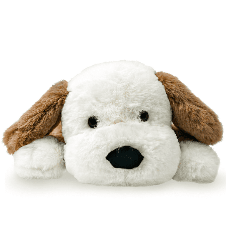 16'' Stuffed Animal, Bellochiddo Soft Plushies Dog Plush Toy Dog Toy  Stuffed Animals for Kids, Brown 
