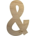 thumbnail image 1 of 16'' Tall Wooden Letter &, Unfinished Wood Material Craft Letter, Kids Project, 1 of 3