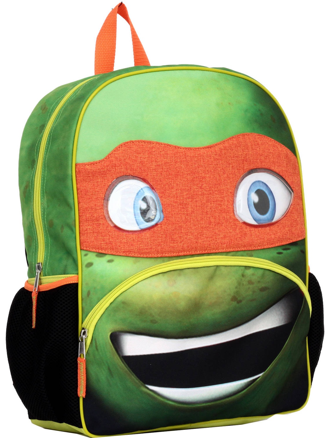 16" Teenage Mutant Ninja Turtle Backpack- Michelangelo Big Face - image 1 of 2