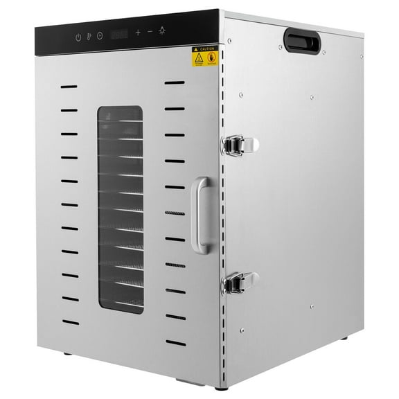 16-Tray Dryer Commercial Food Dehydrators Stainless Steel Drying Machine 1350W Dry A Variety Of Vegetables, Fruits, Meats, Flowers And Other Foods
