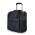 thumbnail image 1 of New York Xpress 16" Underseat Carry-on Luggage Lightweight Softside Rolling Suitcase with 2 Wheels, Navy - TA13, 1 of 10