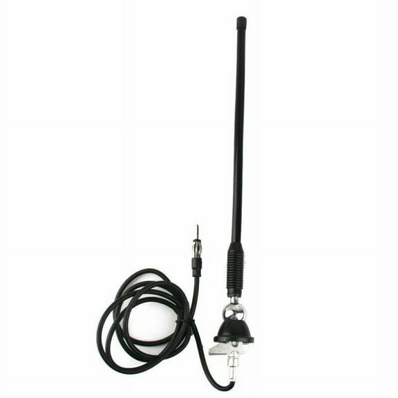 16" Universal Mount Swivel Base Car SUV AM/FM Radio Amplified Antenna Aerial Kit