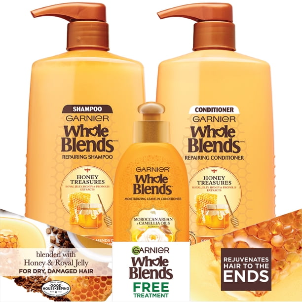 16 Value) Garnier Whole Blends Honey Treasures Repairing Holiday