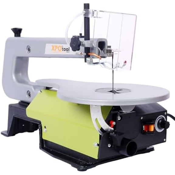 16" Variable Speed Scroll Saw with Tilting Table, 5501600 SPM, Blade Guard, Hold-Down Shoe, and Dust Collection Durable Precision Cutting Tool for Woodworking Projects$$Tools & Hardware Other