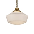 thumbnail image 1 of 16"W Revival Schoolhouse W/Traditional Globe Pendant, 1 of 2