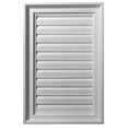 thumbnail image 1 of 16"W x 17"H Rectangle Urethane Gable Vent Louver, Functional, 1 of 11