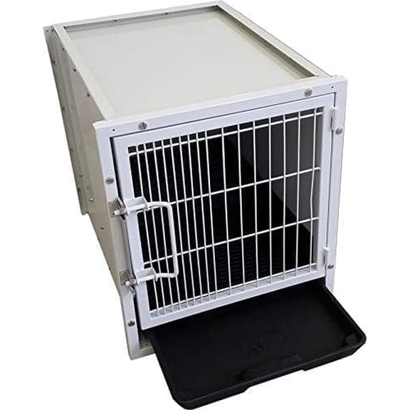 18" W x 20" H x 23" D Small Powdercoated Cage Bank