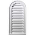 thumbnail image 1 of 16"W x 24"H Cathedral Urethane Gable Vent Louver, Non-Functional, 1 of 1