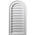thumbnail image 1 of 16"W x 27"H Cathedral Urethane Gable Vent Louver, Functional, 1 of 13
