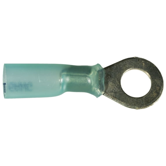 16 WG to 14 WG x 1/4" Heat Shrink Ring Terminals WTR-004