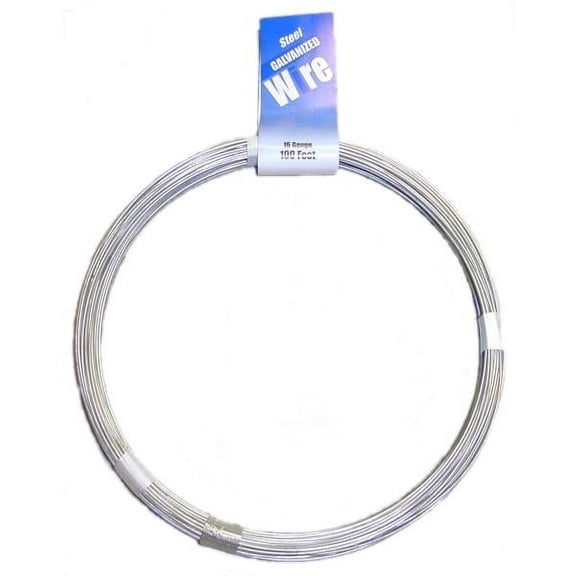 16 WG x 100' Galvanized Steel Wire (1 pcs.)