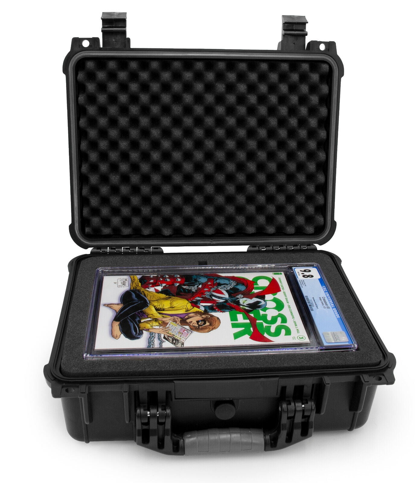 16” Waterproof Comic Book Storage Box fits 8 CGC Graded Comics or 30 ...