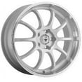 thumbnail image 1 of 16" White With Natural Lip LI Lightning Wheel by Konig Wheels LI67D0440W, 1 of 2