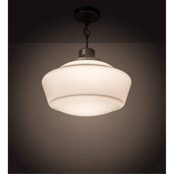 Meyda Lighting 16" Wide Revival Schoolhouse Pendant