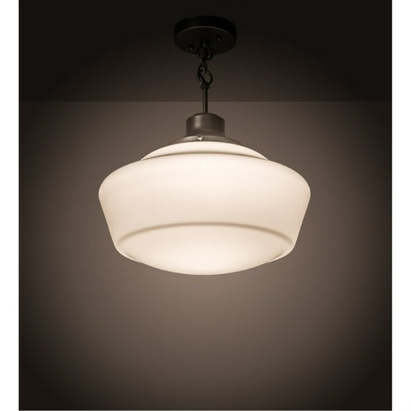Meyda Lighting 16" Wide Revival Schoolhouse Pendant
