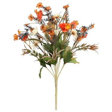 16" Wildflower Mix Deluxe Bush by Ashland® - Fall Floral for Crafts and Home Decor