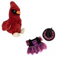 thumbnail image 1 of 16" Willow the Cardinal Halloween Plush - Cute Willow the Cardinal Stuffed Toy Wearing Halloween Witch Costume - Perfect Halloween Gift for Kids and Collectors, 1 of 4
