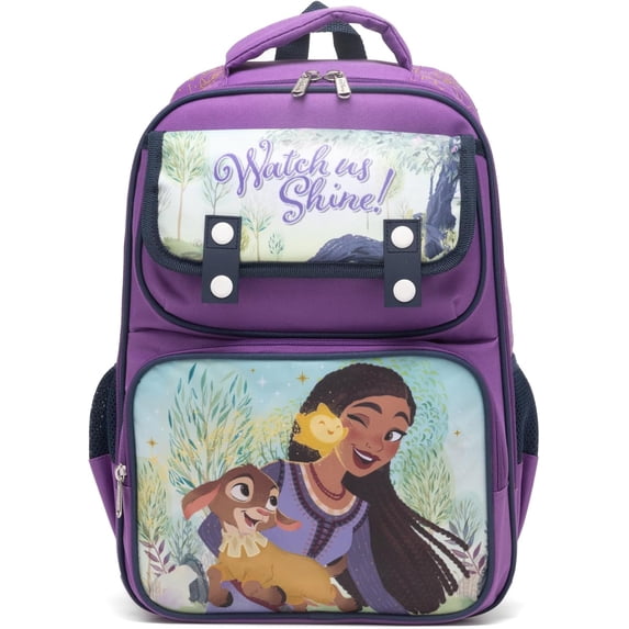 16" Wish Large School backpack with Padded Back and Adjustable Straps