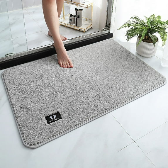 16" X 24" Bath Mats for Bathroom, Super Absorbent Non-slip Bathroom Rugs for Seniors, Home Decor for Bathroom/Kitchen/Front Door