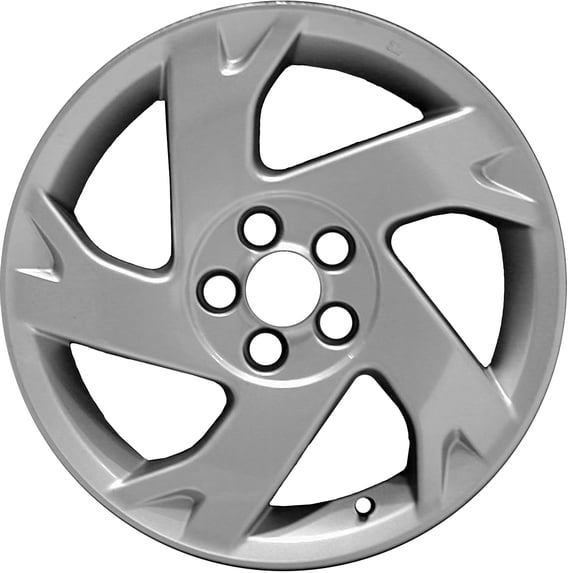 16 X 6.5 Reconditioned OEM Aluminum Alloy Wheel, Silver, Fits 2003-2008 Pontiac Vibe