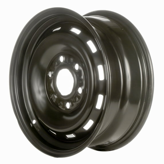 16 X 6.5 Reconditioned OEM Steel Wheel, Black, Fits 1988-1999 Chevrolet Fullsize C/K Pickup