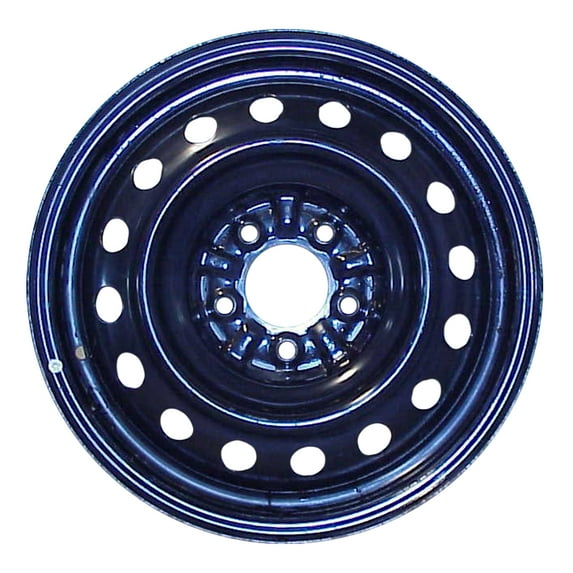 16 X 6.5 Reconditioned OEM Steel Wheel, Black, Fits 2002-2011 Toyota Camry