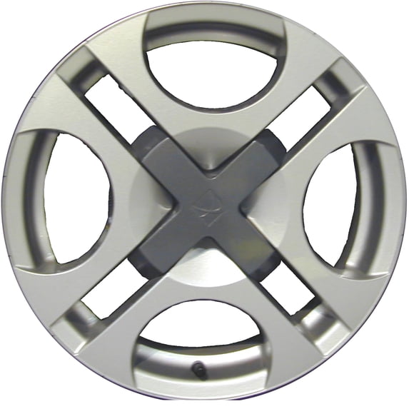16 X 6 Reconditioned OEM Aluminum Alloy Wheel, Silver, Fits 2003-2005 Saturn Ion Coupe