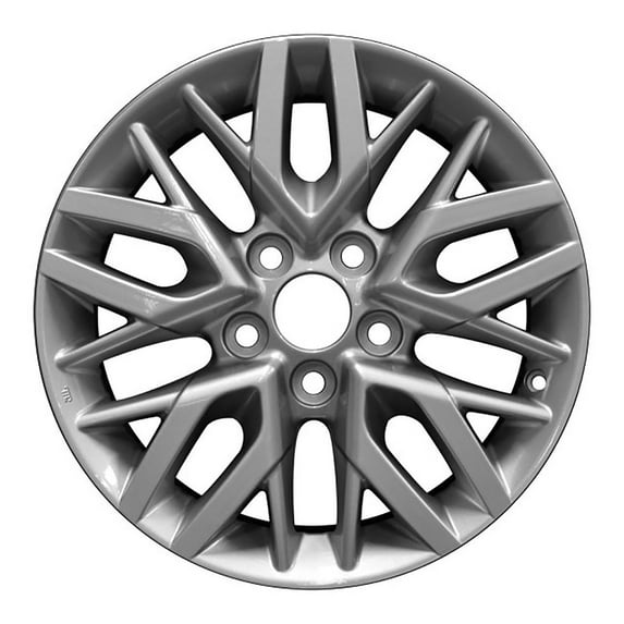 16 X 7 Reconditioned OEM Aluminum Alloy Wheel, All Painted Silver, Fits 2016-2017 Toyota Camry