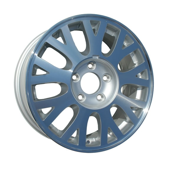 16 X 7 Reconditioned OEM Aluminum Alloy Wheel, Machined and Silver, Fits 2003-2005 Ford Crown Victoria
