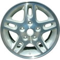 thumbnail image 1 of 16 X 7 Reconditioned OEM Aluminum Alloy Wheel, Silver, Fits 2002-2004 Jeep Grand Cherokee, 1 of 1
