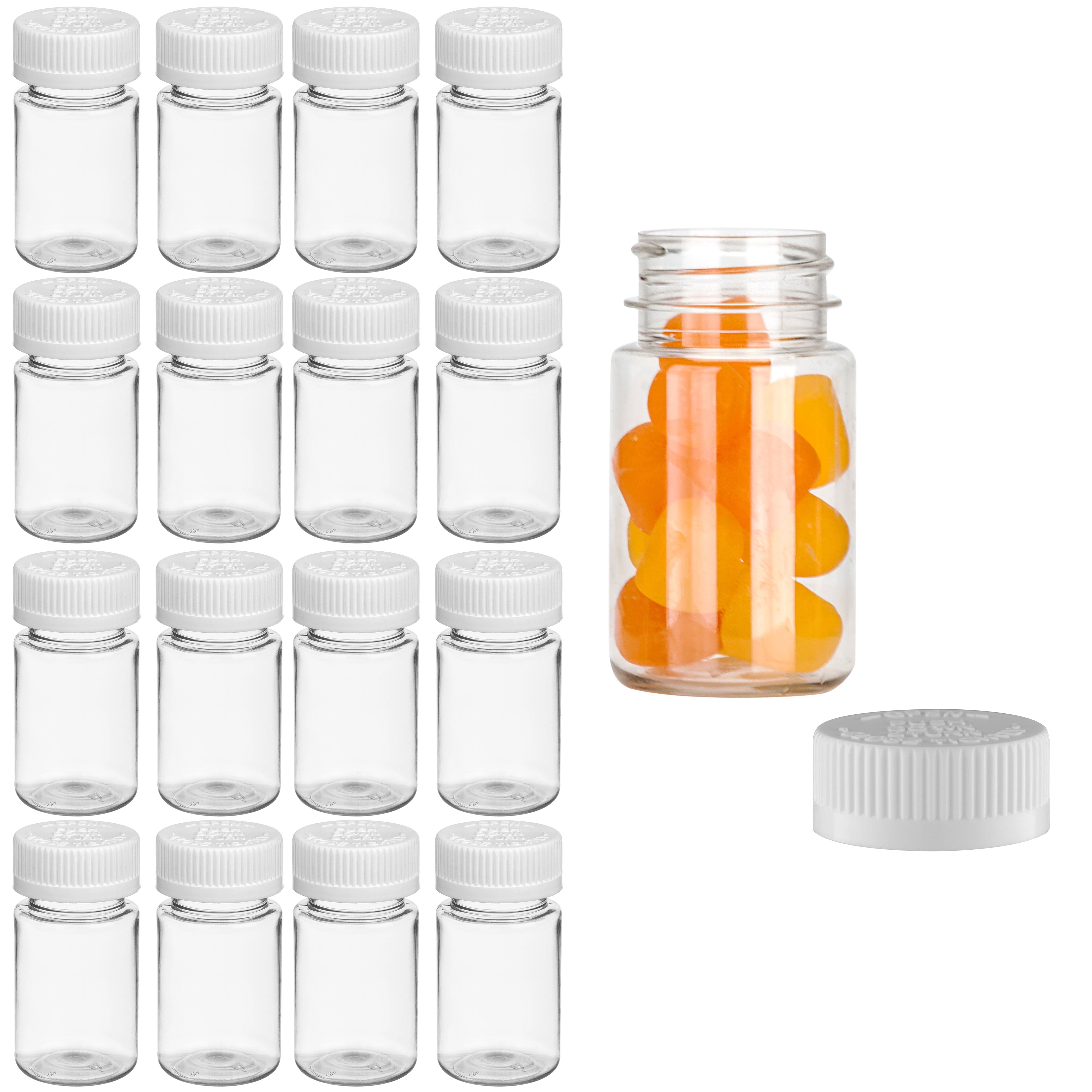 Amber Glass Medicine Bottles  Yankee Containers: Drums, Pails