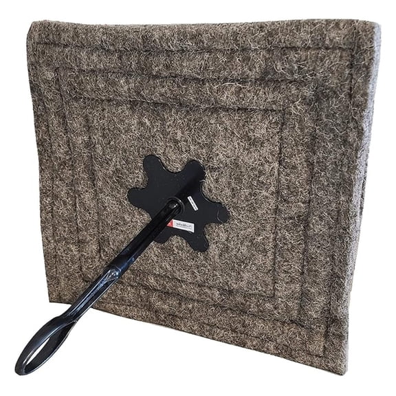 for 16"X16" Square Chimney Flue - Chimney Sheep Fireplace Draft Stopper Replacement Damper Fireplace Plug - Better Than Inflatable Pillow or Balloon - Save Energy Block Odor & Debris