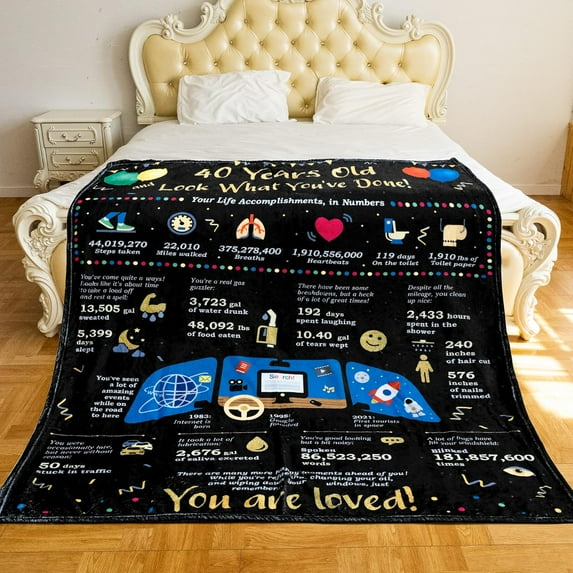 16 Year Old Birthday Gift for Girls Boys, 16th Birthday Graduation Daughter Son Gift Ideas Decorations Blankets, Birthday for Grandson Granddaughter Blankets