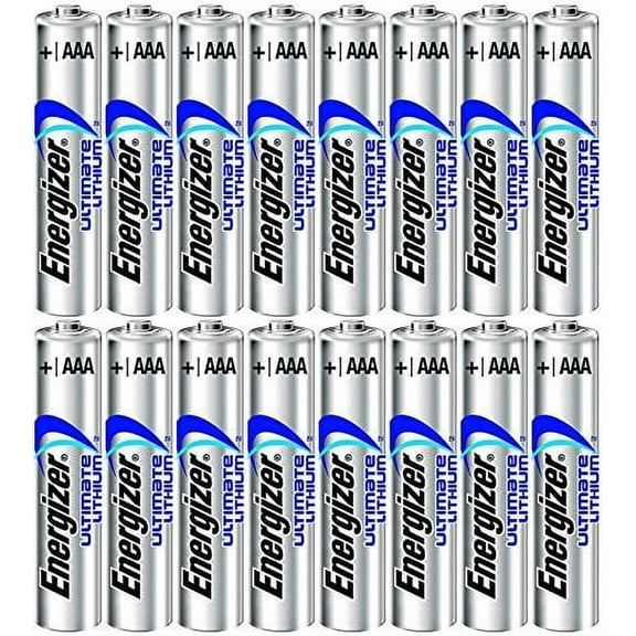 16 aaa 1.5v energizer ultimate lithium fr03 fresh batteries