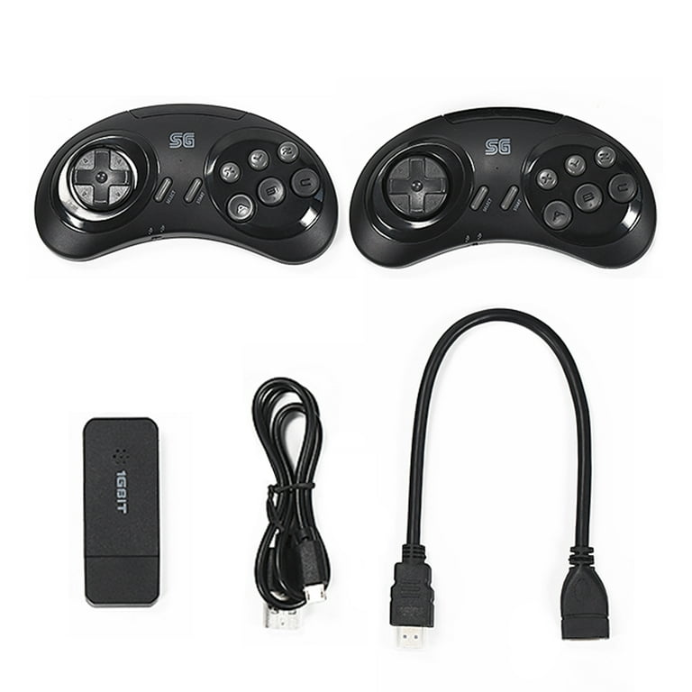16-bit Game Console Double High-definition Wired Controller for MD