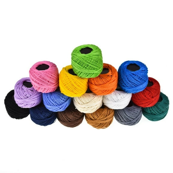SEWCHICS Assorted Colors Natural Jute Cross Thread for Home Crafting and Projects