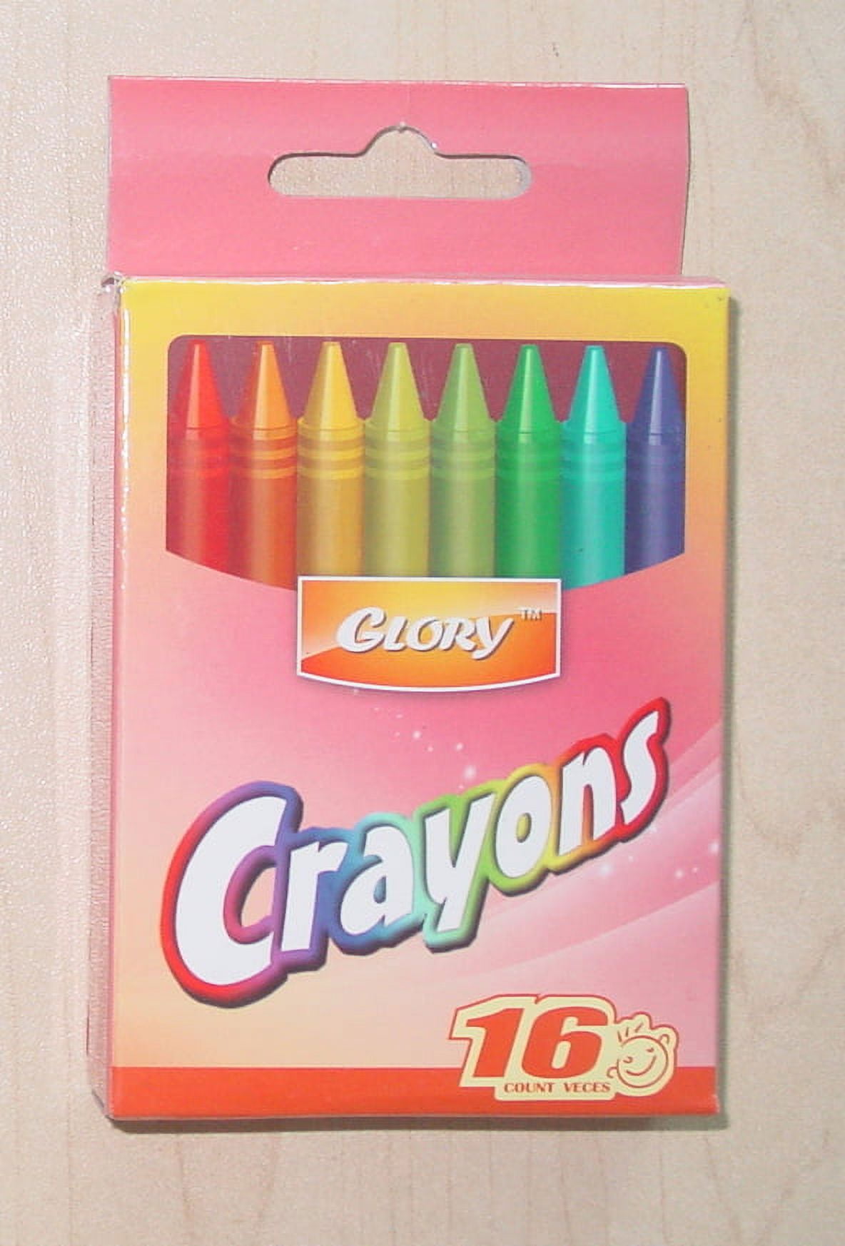 16 count crayons, boxed, CASE PACK of 48