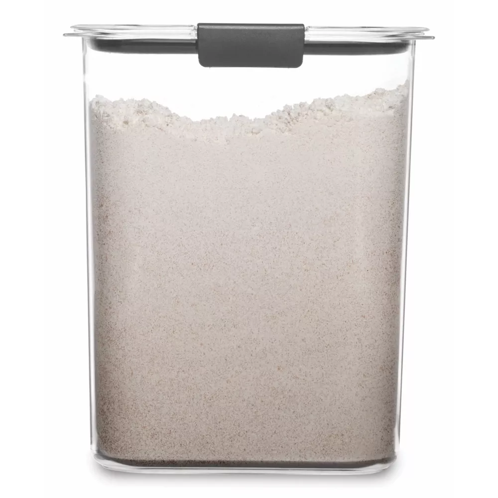 16 cup Pantry Airtight Food Storage Container: Clear Plastic, Freezer & Dishwasher-Safe