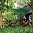 thumbnail image 1 of ShelterLogic Square Sun Shade Sail - Evergreen, 1 of 5