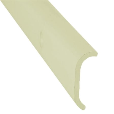 16 ft. Colonial White Aluminum Short Leg Non Insert Trim