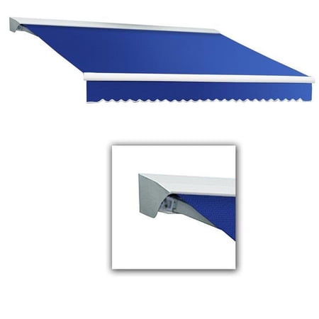 16 ft. Destin with Hood Left Motor & Remote Retractable Awning, Bright Blue - 120 in.