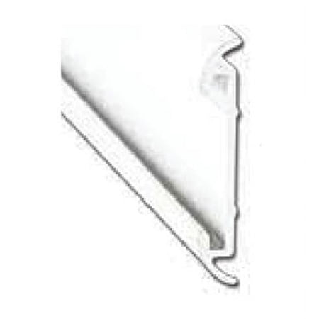 16 ft. Mill Aluminum Flat Trim with Insert