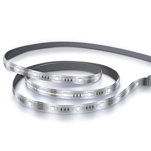 16 ft. Plug-In White Strip Light Cuttable Linkable Integrated LED Color Changing CCT Onesync Under Cabinet Light