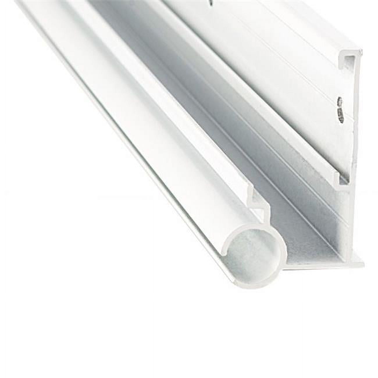 16 ft. Polar White Aluminum Insert Gutter & Awning Rail