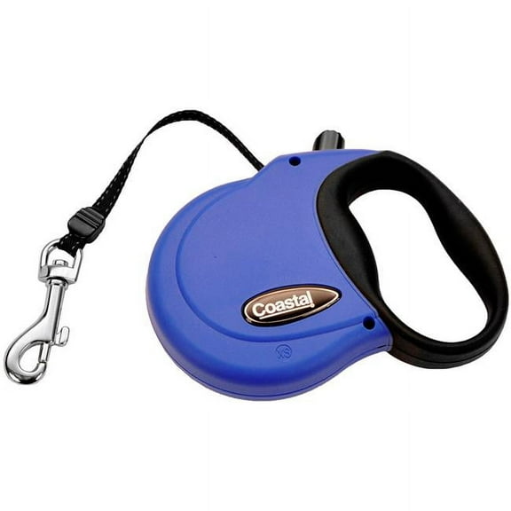 16 ft. Power Walker Retractable Dog Leash - Medium, Blue