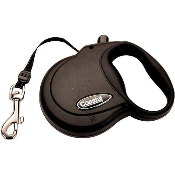 16 ft. Power Walker Retractable Dog Leash - Medium, Black